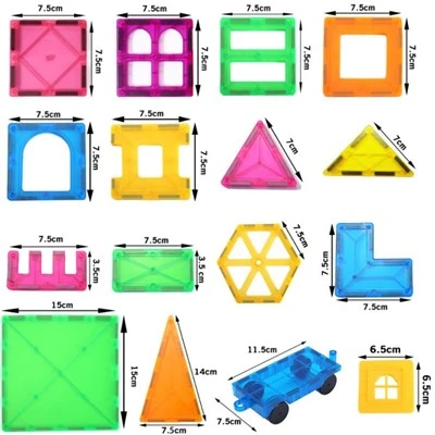 Intelligent Magnetic Building Blocks Set