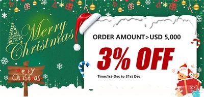 Christmas Sale, Discount Up To 3%