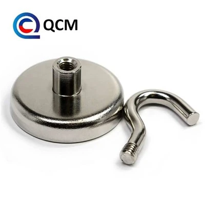 Magnet With Screw Hooks