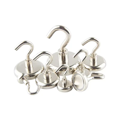 Round Magnet With Hook